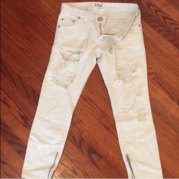 One Teaspoon Trashed Freebird Jeans - Picture 2 of 6